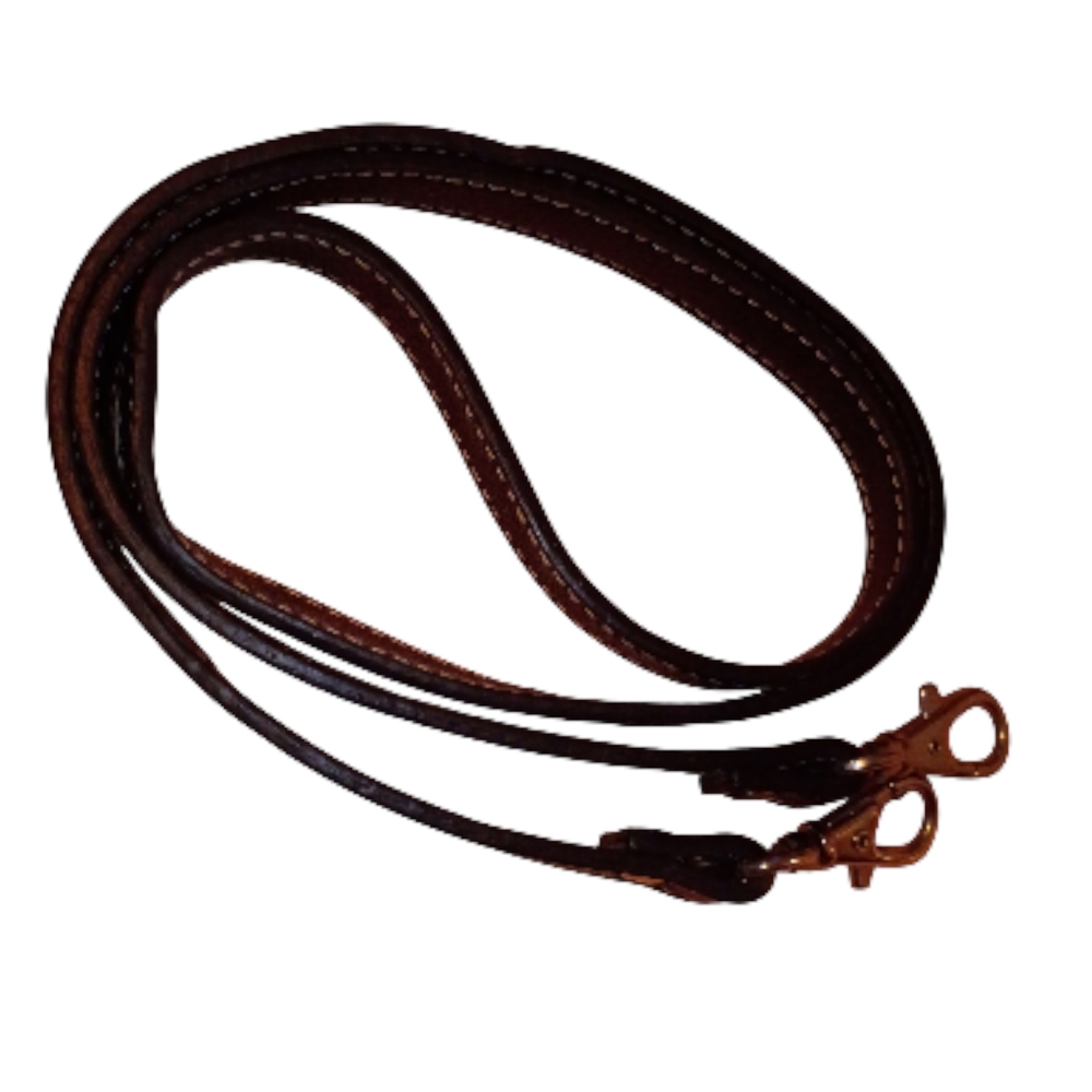 Elegant Brown Leather Belt